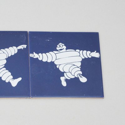 Vintage Michelin Man Tiles, 1960s, Set of 5-WM-1044866