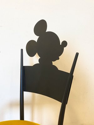 Vintage Mickey & Pluto Childrens Chairs, 1980s, Set of 2-NPC-892740