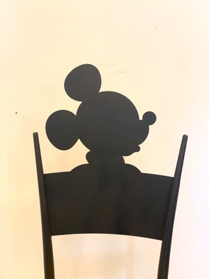 Vintage Mickey & Pluto Childrens Chairs, 1980s, Set of 2-NPC-892740