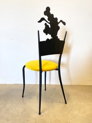 Vintage Mickey & Pluto Childrens Chairs, 1980s, Set of 2-NPC-892740