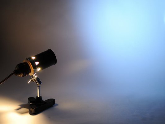 Vintage Microscope Lamp from Glanz, 1950s-IXK-962679