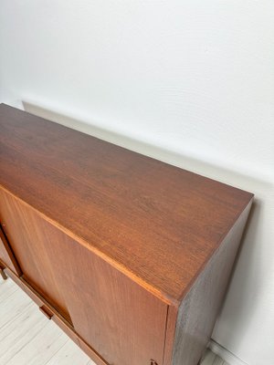 Vintage Mid-Century Danish Teak Highboard, 1960s-XCQ-2042903