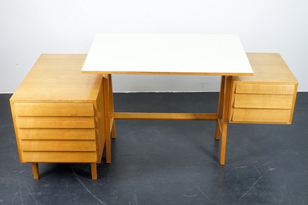 Vintage Mid-Century German Architects Desk, 1960s-CIP-1033038