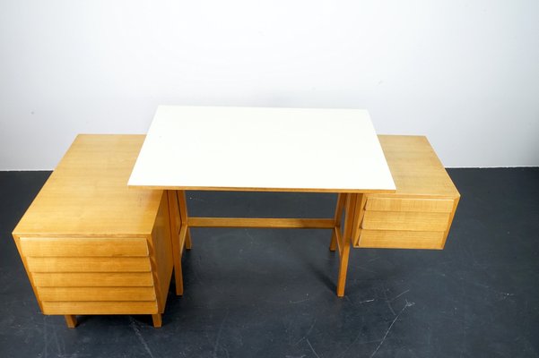 Vintage Mid-Century German Architects Desk, 1960s-CIP-1033038