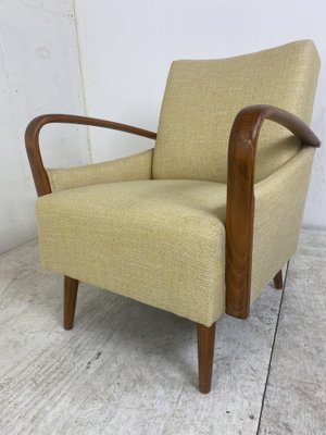 Vintage Mid-Century Modern Easy Chairs, 1950s, Set of 2-DE-1263924