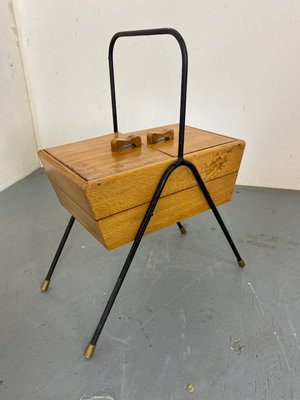 Vintage Mid-Century Sewing Box, 1950s-DE-2027921