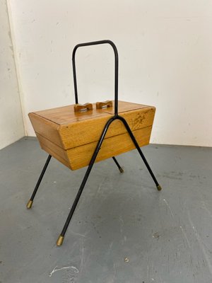 Vintage Mid-Century Sewing Box, 1950s-DE-2027921