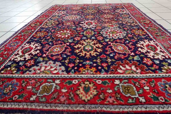 Vintage Middle East Tabriz Rug, 1950s-JZV-1453696