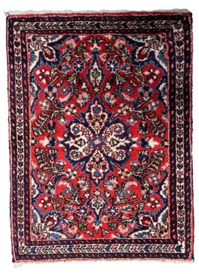 Vintage Middle Easterm Handmade Sarouk Rug 1960s-JZV-1703297