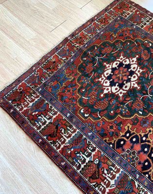 Vintage Middle Eastern Bakhtiari Rug, 1920s-JZV-1187563