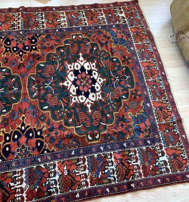 Vintage Middle Eastern Bakhtiari Rug, 1920s-JZV-1187563