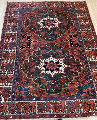 Vintage Middle Eastern Bakhtiari Rug, 1920s-JZV-1187563