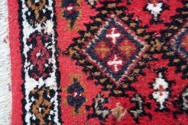 Vintage Middle Eastern Hamadan Mat, 1970s-JZV-1357256