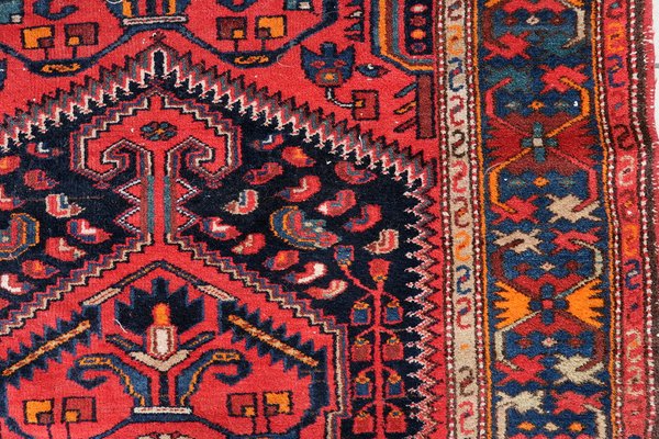 Vintage Middle Eastern Hamadan Rug, 1960s-JZV-1725695