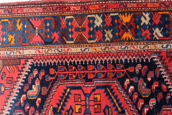 Vintage Middle Eastern Hamadan Rug, 1960s-JZV-1725695