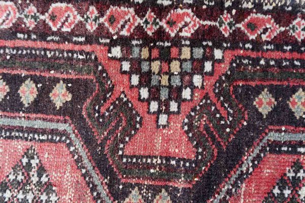 Vintage Middle Eastern Handmade Hamadan Rug, 1950s-JZV-1402792