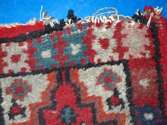 Vintage Middle Eastern Handmade Hamadan Rug, 1960s-JZV-1093727