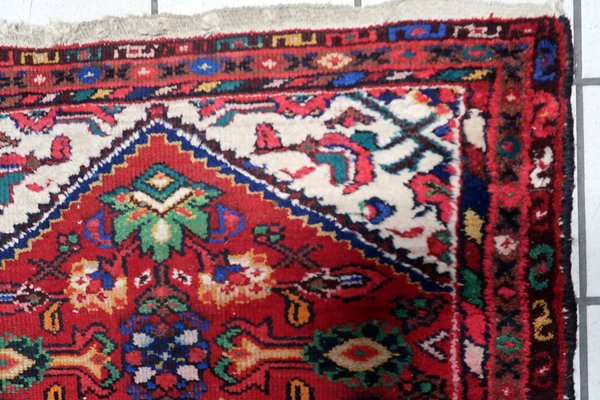 Vintage Middle Eastern Handmade Hamadan Rug, 1970s-JZV-1703294