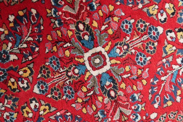 Vintage Middle Eastern Handmade Sarouk Rug, 1950s-JZV-1735202