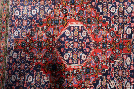 Vintage Middle Eastern Handmade Tabriz Rug, 1960s