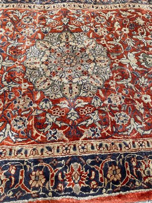 Vintage Middle Eastern Sino Rug in Fine Silk-YMM-1268967