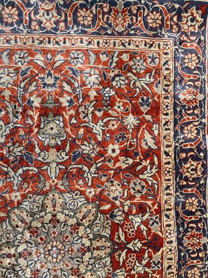 Vintage Middle Eastern Sino Rug in Fine Silk-YMM-1268967