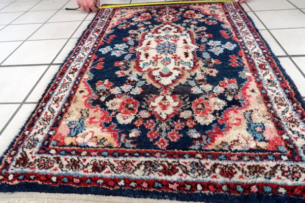 Vintage Middle Eastern Style Hamadan Rug, 1920s-JZV-1725686