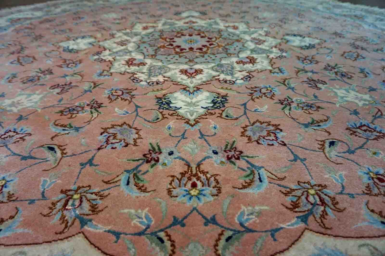 Vintage Middle Eastern Tabriz Rug, 1970s