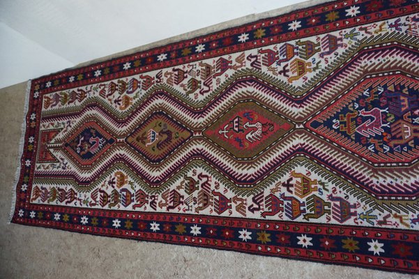 Vintage Middle Eastern Wool Kilim Carpet, 1960s-EA-565782