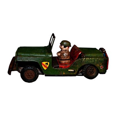 Vintage Military Jeep Toy-ZCI-752671