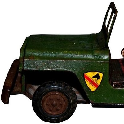 Vintage Military Jeep Toy-ZCI-752671