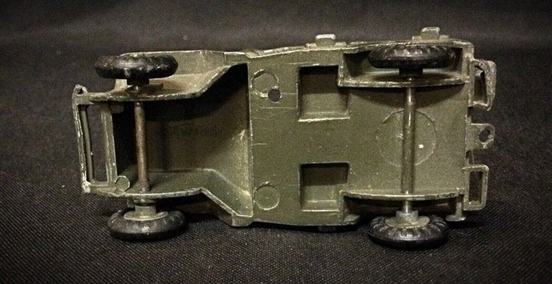 Vintage Military Toy Car by France Jouets, 1960s-JZV-2035005