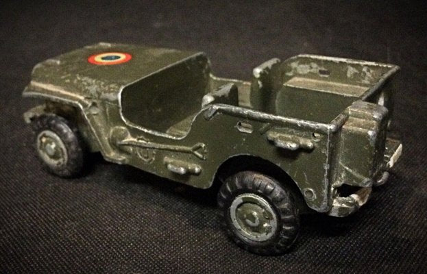 Vintage Military Toy Car by France Jouets, 1960s-JZV-2035005