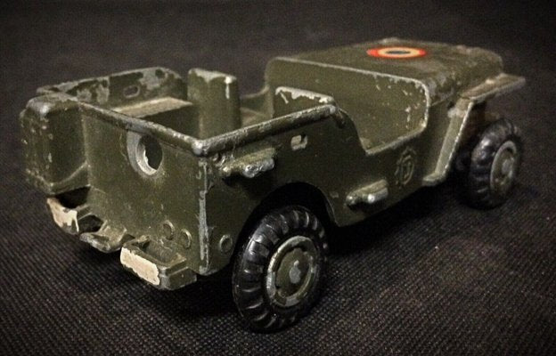 Vintage Military Toy Car by France Jouets, 1960s-JZV-2035005