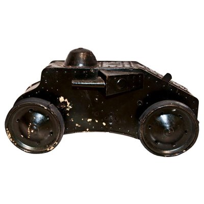 Vintage Military Wind Up Triang Tiger Tank Toy Car from Lines Bros Ltd., 1930s-ZCI-752665