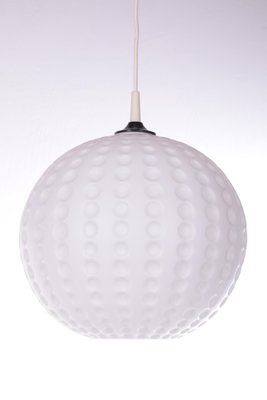 Vintage Milk Glass Hanging Lamp from Peill and Putzler, Germany, 1960s-EZZ-1080511