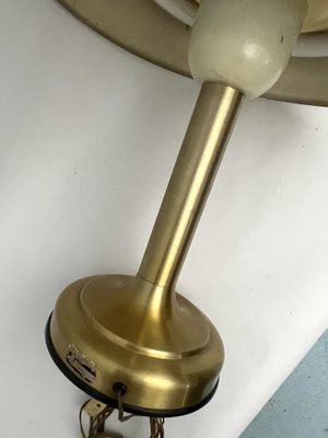 Vintage Ministerial Gilded Table Lamp, Italy, 1950s-OT-1702228