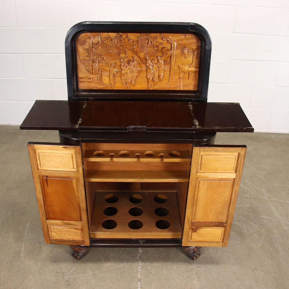 Vintage Mobile Bar Cabinet