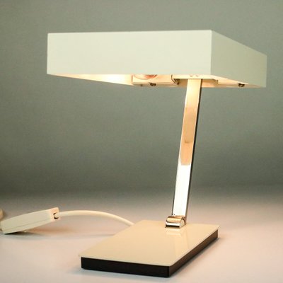 Vintage Model 6878 Table Lamp in White from Kaiser, 1960s-FUP-965519