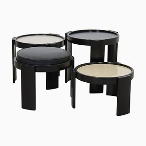 Vintage Model 780 Nesting Tables from Cassina, 1990s, Set of 4-MTD-1605686