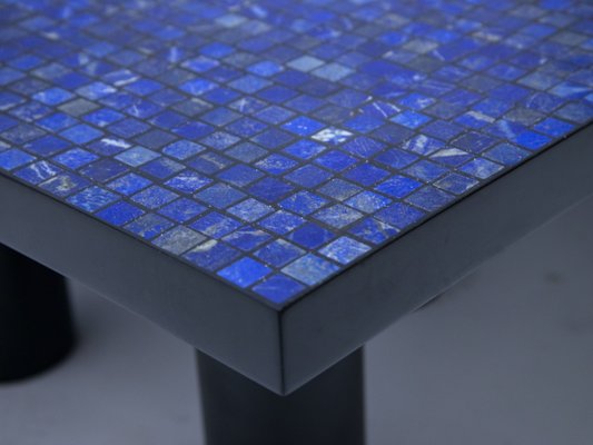 Vintage Model Lapis Lazuli Coffee Table by Etienne Allemeersch-XSC-625499