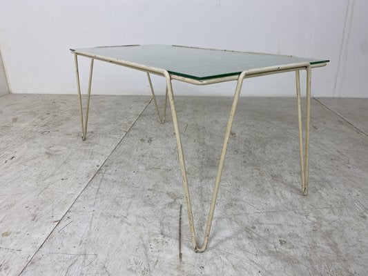 Vintage Modern Coffee Table with Hairpin Legs, 1950s-DE-987004