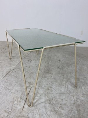 Vintage Modern Coffee Table with Hairpin Legs, 1950s-DE-987004