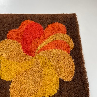 Vintage Modernist German High Pile Rug in Panton Style, 1970s-QZ-1184035