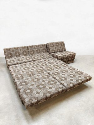 Vintage Modular Sofa Bed, 1970s, Set of 3-BW-1802561