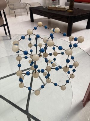 Vintage Molecular Model, 1950s-QVY-1818613