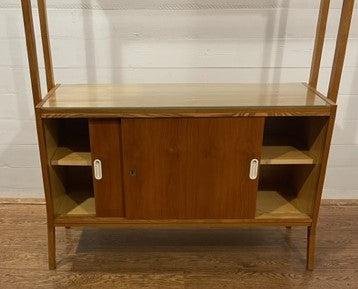 Vintage Monti Highboard with Glass Panels by Frantisek Jirak-HVX-1752778