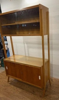 Vintage Monti Highboard with Glass Panels by Frantisek Jirak-HVX-1752778