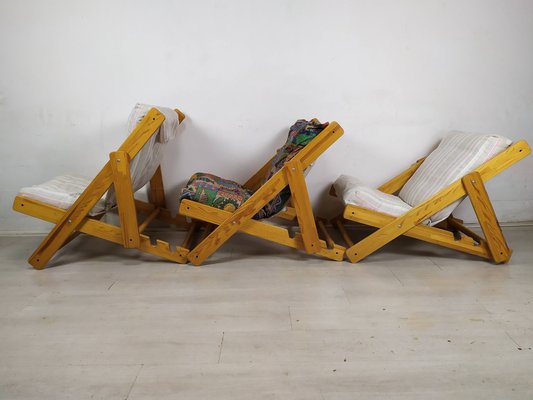 Vintage Mountain Folding Chairs, 1970s, Set of 3-EAD-1816198