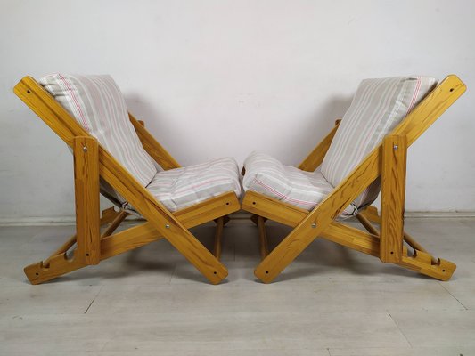 Vintage Mountain Folding Chairs, 1970s, Set of 3-EAD-1816198